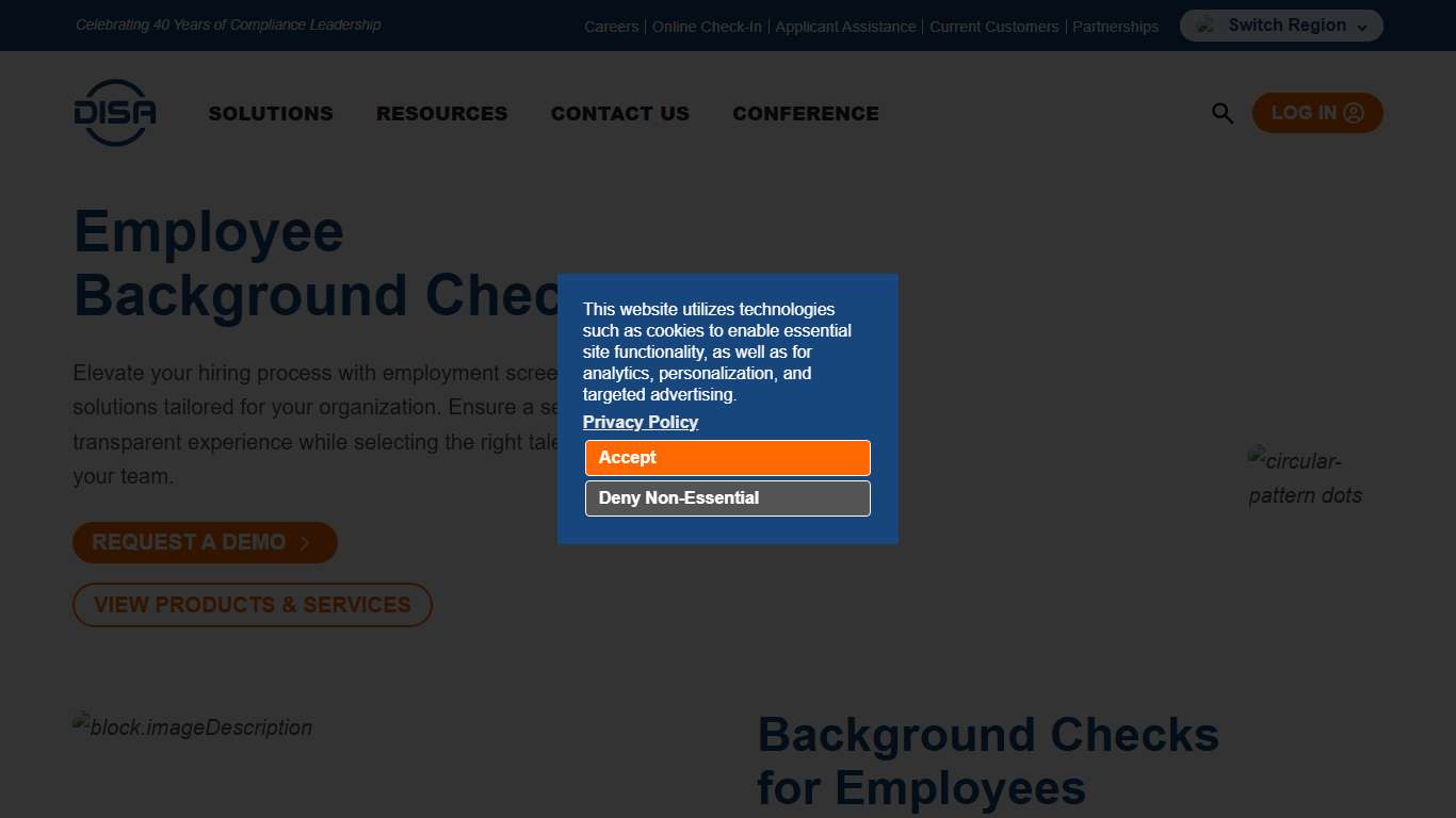 Employee Background Checks for Safer Hiring DISA
